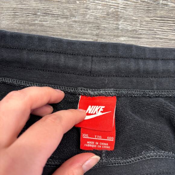 Nike Sportswear Tech AW77 French Terry Cuffed Gray Mens 2XL Joggers Sweatpants - Picture 5 of 11